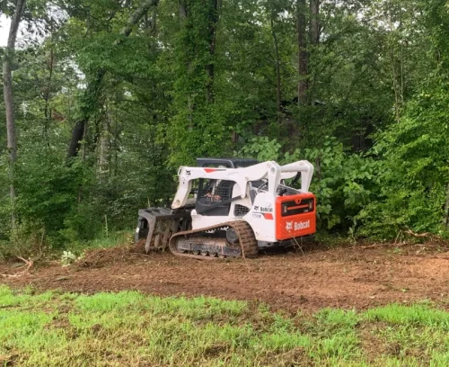 farm land improvement bush clearing bottom walnut cove nc