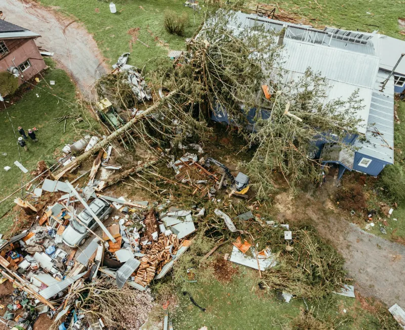 storm damage emergency cleanup walnut cove nc